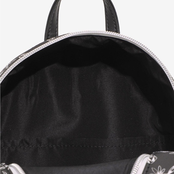 Loungefly Alice in Wonderland Black and White Disney Backpack - Picture 4 of 5